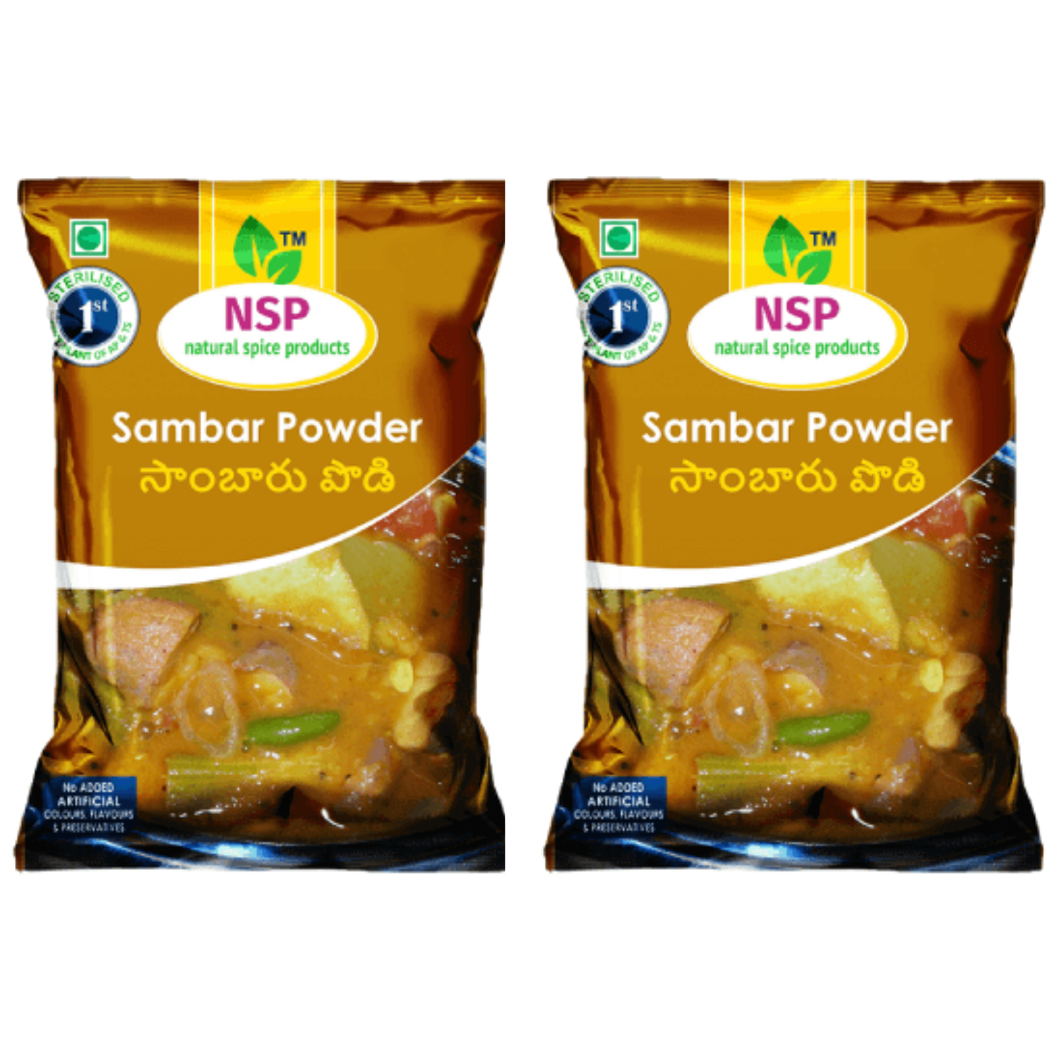 NSP Sambar Powder, 500g (pack of 2)